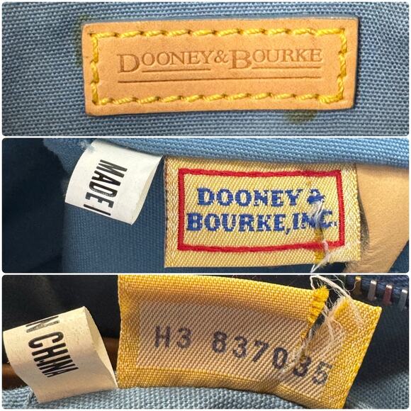 Vintage Y2K DOONEY & BOURKE Rainbow Monogram Logo Mini Purse Shoulder Bag - Picture 12 of 12